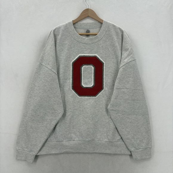 gameday couture Tops - Ohio State Buckeyes Sweatshirt Womens 3XL Gray NCAA Football Gameday Couture